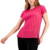 Alfani Womens Ribbed Scoop Neck Sweater Berry Haze M view 1
