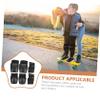Anneome 6pcs Boys and Girls Protective Gear Set Elbow Pads Knee Pads and Hand Protectors for Skateboarding Roller Skating and Cycling Joint Support and Stabilization view 3