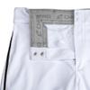Champro Triple Crown 2.0 Baseball Knickers with Braid, Youth X-Large, White, Black view 4