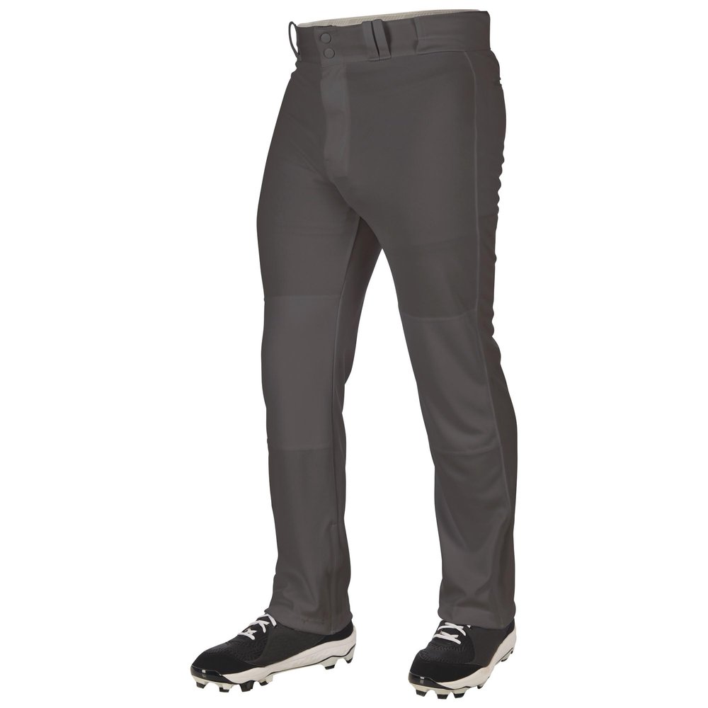 Champro Triple Crown 2.0 Open Bottom Baseball Pants, Youth X-Large, Graphite
