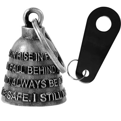 Dream Apparel Motorcycle Bell Guardian Angel Drive Away Gremlin, Biker Bell for Men Women Rider Riding with Hanger, Good Luck Gift Accessories