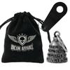 Dream Apparel Motorcycle Bell Guardian Angel Drive Away Gremlin, Biker Bell for Men Women Rider Riding with Hanger, Good Luck Gift Accessories view 2