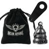 Dream Apparel Motorcycle Bell Guardian Angel Drive Away Gremlin, Biker Bell for Men Women Rider Riding with Hanger, Good Luck Gift Accessories view 2