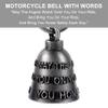 Dream Apparel Motorcycle Bell Guardian Angel Drive Away Gremlin, Biker Bell for Men Women Rider Riding with Hanger, Good Luck Gift Accessories view 3