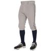 Champro Triple Crown 2.0 Baseball Knickers with Braid, Youth X-Large, Grey, Navy view 1