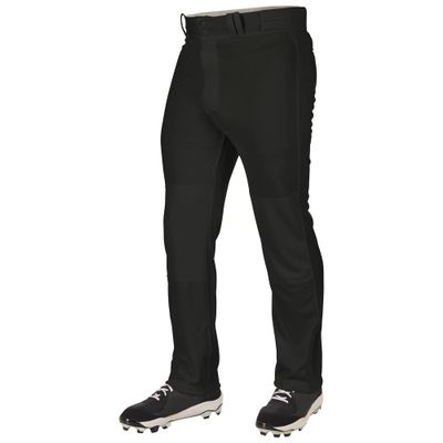 Champro Triple Crown 2.0 Open Bottom Baseball Pants, Youth X-Small, Black