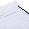 Champro Triple Crown 2.0 Open Bottom Baseball Pants with Braid, Youth Large, White, Black view 4