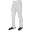 Champro Triple Crown 2.0 Open Bottom Baseball Pants, Youth X-Small, White view 1
