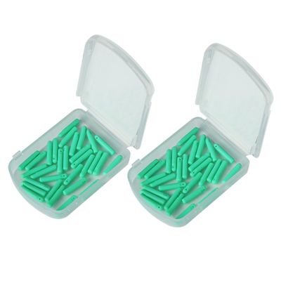 Milisten 60pcs Fishing Float Stoppers Float Connectors Sliding Seat Sealed Design for Secure Essential Fishing Gear for Anglers