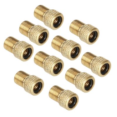 Milisten to Bike Pump Adapters 10 Pack Universal Tire Adapter Air Pump Connectors