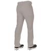 Champro Triple Crown 2.0 Open Bottom Baseball Pants, Youth Medium, Grey view 3