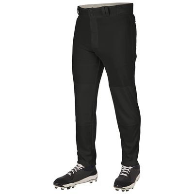 Champro Triple Crown 2.0 Tapered Bottom Baseball Pants, Youth Small, Black