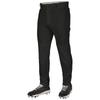 Champro Triple Crown 2.0 Tapered Bottom Baseball Pants, Youth Small, Black view 1