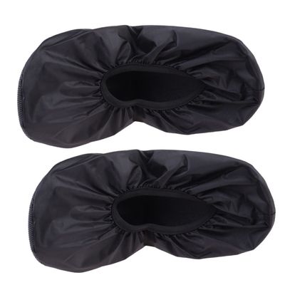 Milisten Non-Slip Bowling Shoe Covers Water-Resistant and Durable Indoor Foot Protectors for Bowling Lovers Fits Styles Black