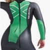 2XU Women's Propel Openwater Wetsuit (Black/Bright Green, X-Large, 2XU) view 3
