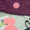 Repair Patches for Down Jackets, Tents, Puffer Clothing: Pink, Turquoise, Orange Kits view 4