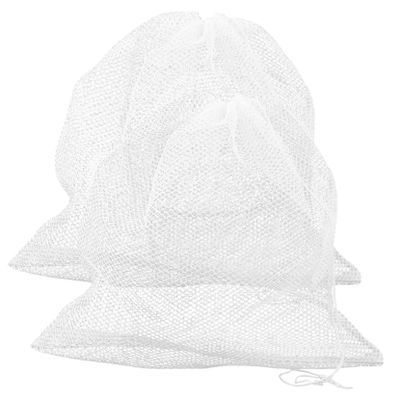 Anneome 2pcs Pump Bag Drawstring Mesh Pump Accessories for Aquarium and Debris Filtration