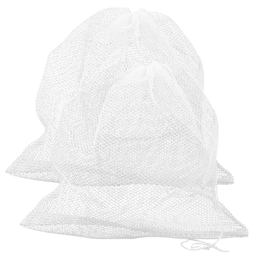Anneome 2pcs Pump Bag Drawstring Mesh Pump Accessories for Aquarium and Debris Filtration