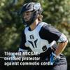 G-Form GFX800 Lacrosse Shoulder Liner - Comfortable & Flexible Shoulder, Back & Chest Guards - Lacrosse Shoulder Liner Pads for Protection - Lightweight Shoulder Liner Guard - White, Adult Medium view 2