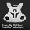 G-Form GFX800 Lacrosse Shoulder Liner - Comfortable & Flexible Shoulder, Back & Chest Guards - Lacrosse Shoulder Liner Pads for Protection - Lightweight Shoulder Liner Guard - White, Adult Medium view 3