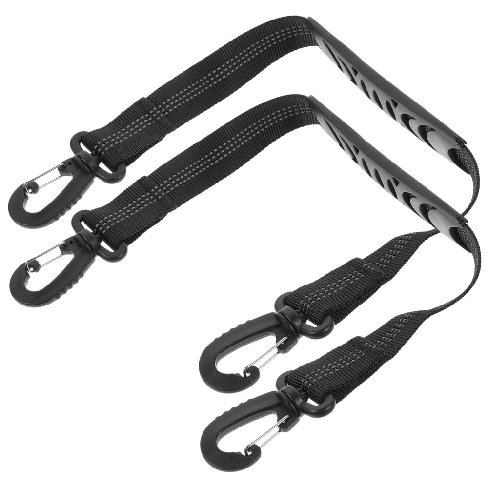 KICHOUSE 2pcs Ski Boot Carrying Leashes Lightweight Straps for of Ski Boots and Roller Skating Shoes for Outdoor Activities and Travel