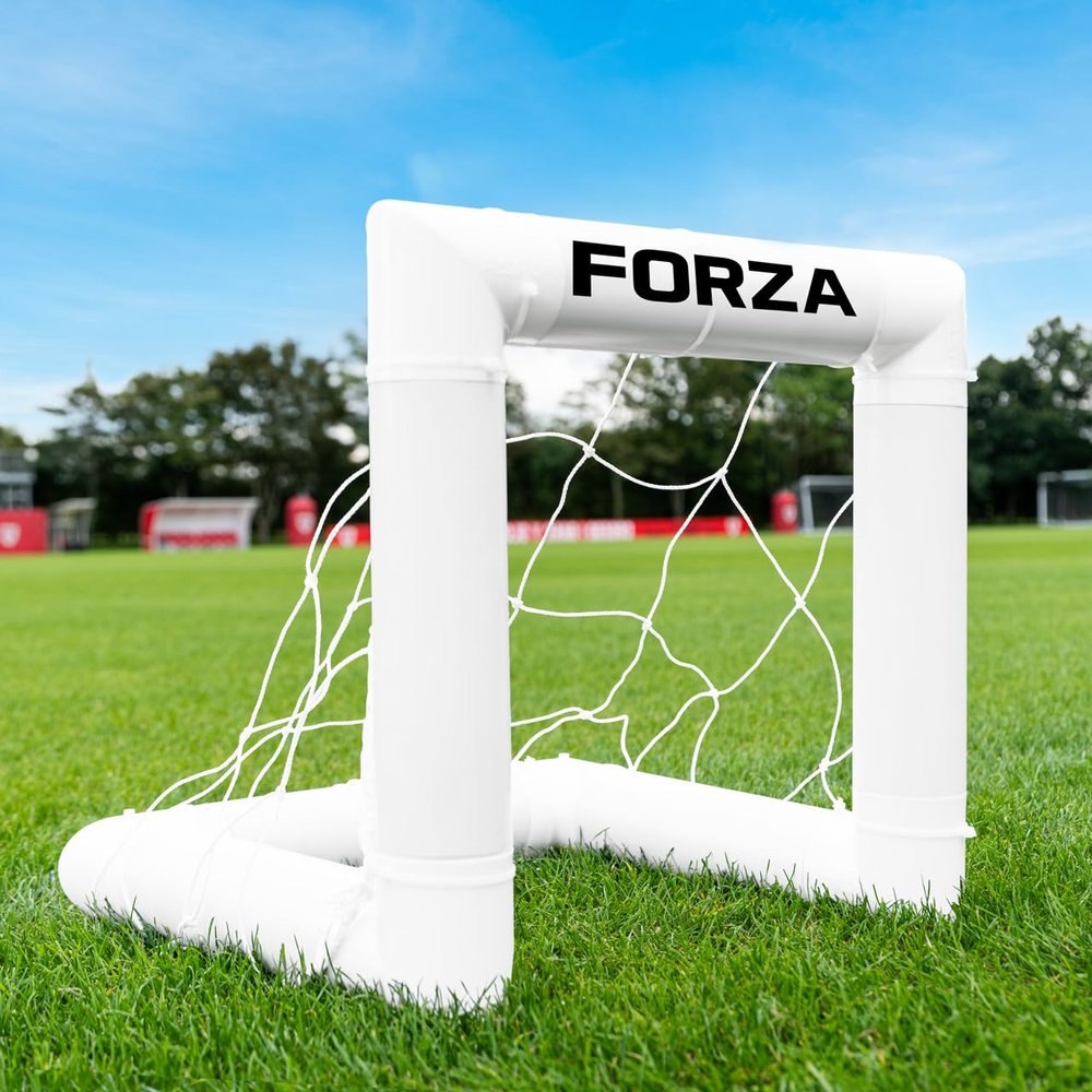 FORZA Mini Target Goal - The Smallest Soccer Goal in The World! l 16" Target Goal - Train with Precision. Passing & Shooting. UK Made, 2 Min Setup, Unbreakable Goalpost - Buy FORZA, Play Forever!