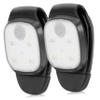 FOYTOKI 2pcs Rechargeable Running Lights for Runners Led Night Lamp Clip Fishing Light Camping Lantern Outdoor Work