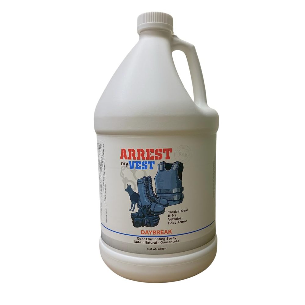 Arrest My Vest Odor Eliminator Refill for Body Armor, Daybreak, 1 Gallon