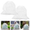 BIUDECO 2pcs Water Pump Filter Bag Clogging Mesh Bag for Household Pump Protection White Easy to Clean view 4