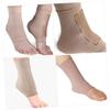 Gogogmee 1pair Ice Skate Ankle Protectors Gel Cushioned Ankle Sleeves for Sports Skiing Running More Foot Support for Ice Skates Work Boots Skin Tone view 4