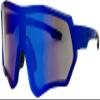 Calabria 7754RV Shield Cycling Sunglasses Metallic Royal Black Blue Mirror Men Women Sport Wraparound Shade UV400 view 1