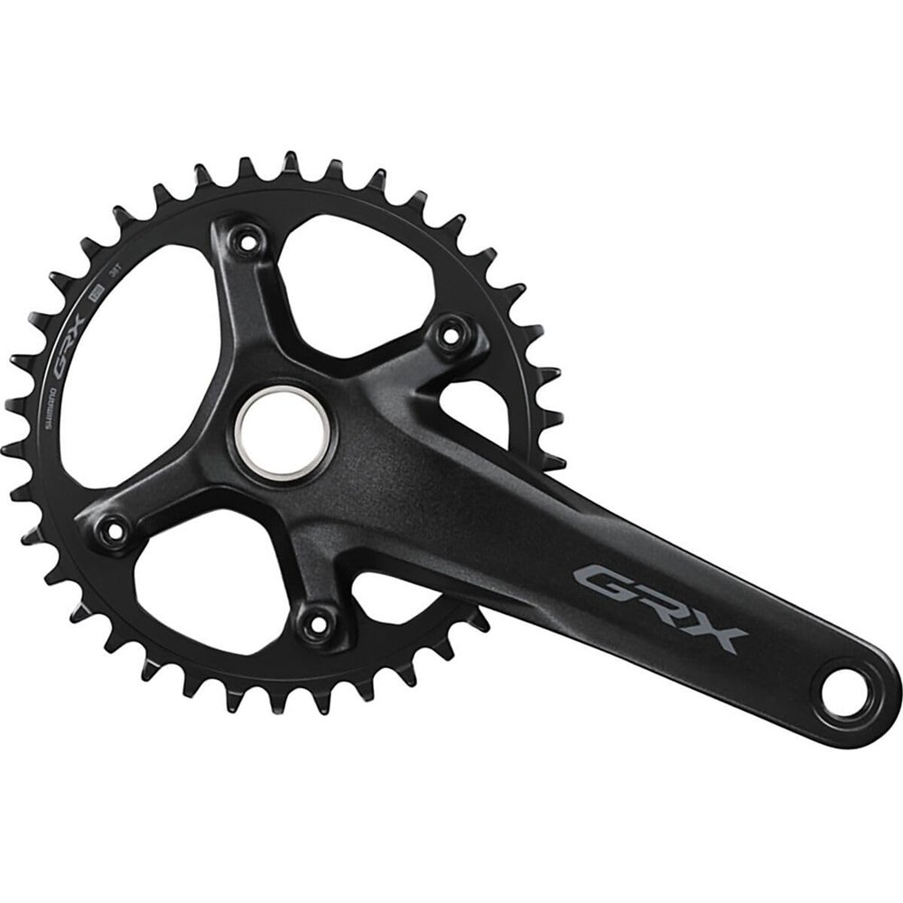 SHIMANO Grx Rx610 1X Crankset Black, 175Mm, 38T