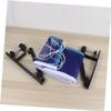 LIOOBO Portable Pong Net Rack Collapsible Table Tennis Net Set Metal Clamp Posts for School and Match view 4