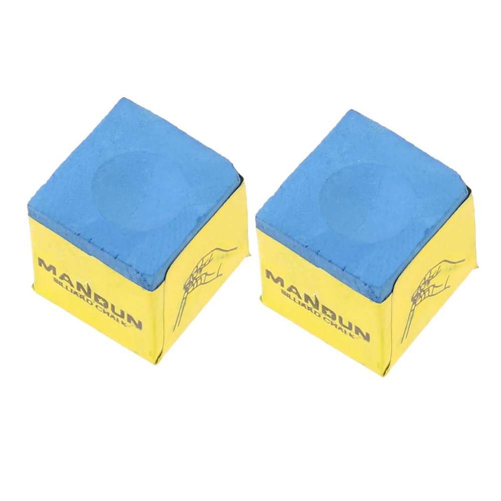 LIOOBO 12pcs Billiard Chalk Professional Pool Cue Chalk Reliable and Durable for Tournaments and Home Use Smooth Application Random Colors Included