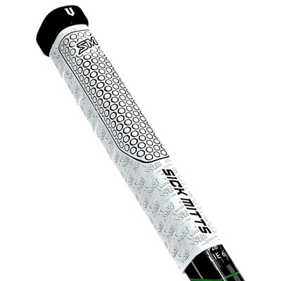 SickMitts V Grip White Base Hockey Grip (Black)