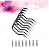 LIOOBO 8pcs Save Space Bike Hooks Heavy Duty Bike Hanger for Wall Ceiling Garage Bolts Non-marring Coating view 3