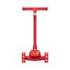 Jetson Halos Three-Wheel Light Up Kick Scooter, Light up Stem & Wheels, Height Adjustable Handlebar, Rear Brake, Ages 3+, JHALOS-RED view 2