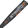 Axe | Strato 2 | BBCOR Baseball Bat | Drop -3 | 1-Piece Alloy | 2 5/8" Barrel | Grey/Orange (Flared Axe Handle, 33" / 30 oz) view 4