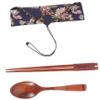 KICHOUSE Lightweight Camping Kitchen Accessories Boys and Girls Silverware Portable Chopsticks for Lunch Box Outdoor Tableware Kit view 1