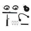BCOATH 10pcs Pulley System Fitness Equipment for Home Gym Arm Exercise Tool for Triceps Biceps Back Shoulders and Easy to Assemble Cable System