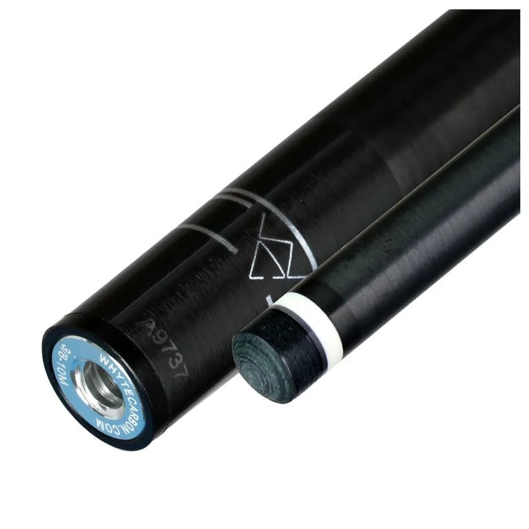Whyte Carbon Raw Carbon Fiber Pool Cue Shaft by Triple Sixty (3/8 X 10 (All), 12.75mm)
