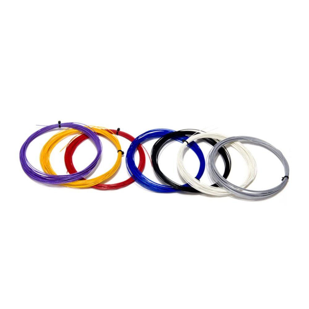 Anneome High Elastic Badminton Racket String 0.69mm Sturdy Replacement Lines for Enhanced Performance Suitable for Skill Levels for Indoor Activities Random Color