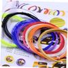 Anneome High Elastic Badminton Racket String 0.69mm Sturdy Replacement Lines for Enhanced Performance Suitable for Skill Levels for Indoor Activities Random Color view 3