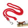 BCOATH Rope with Durable Trigger Clip Snap Hook Strong and Versatile Stable Rope for Daily Use for Horse Handling Red view 4