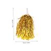 Anneome Cheerleaders Poms 8pcs Cheerleading Shiny Cheer Props for Sports Games view 2