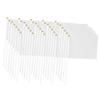 LIOOBO 25pcs Handheld Referee Flags Lightweight Waving Flags for Sports Events and Match Cheering Multi-function Commanding Solid view 1