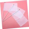 LIOOBO 25pcs Handheld Referee Flags Lightweight Waving Flags for Sports Events and Match Cheering Multi-function Commanding Solid view 3