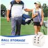 LIOOBO Portable Golf Ball Holder Design Compact and Wear-Resistant Material for Easy Access The Course Fits Golf Bag Belt view 3