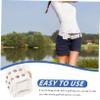 LIOOBO Portable Golf Ball Holder Design Compact and Wear-Resistant Material for Easy Access The Course Fits Golf Bag Belt view 4