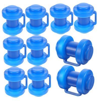LIOOBO 10pcs Trampoline Cover Replacement Pp Trampoline Pole Caps Easy Install Wear-Resistant Parts